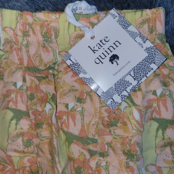 Nwt Kate quinn panda pants baby 0-3 m new organic - Picture 2 of 2